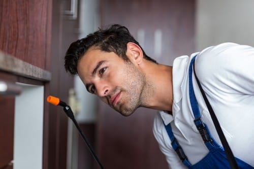 Checking pest control agent