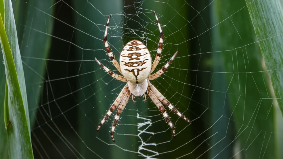 spider_in green background spider_in green background