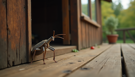 Bug on the front porch Bug on the front porch