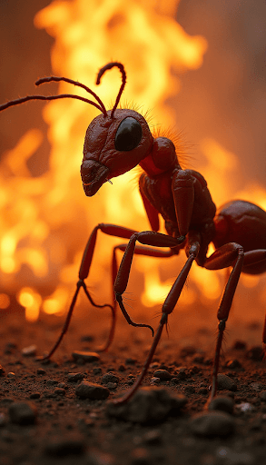 Fire Ant close-up photo