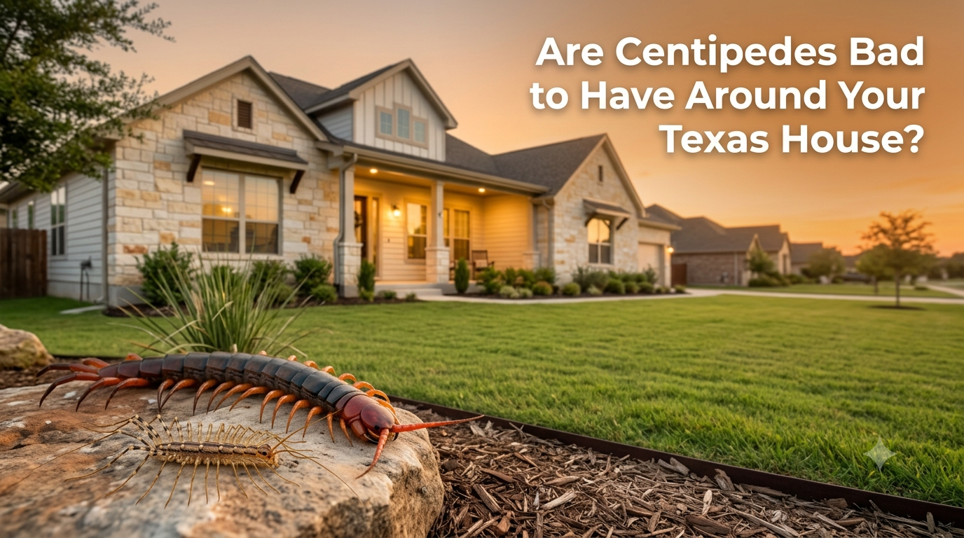 The Leggy Truth: Are Centipedes Bad to Have Around Your Texas House?