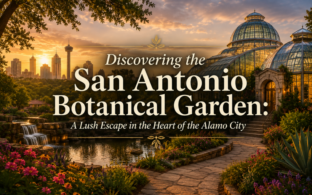 Discovering the San Antonio Botanical Garden: A Lush Escape in the Heart of the Alamo City