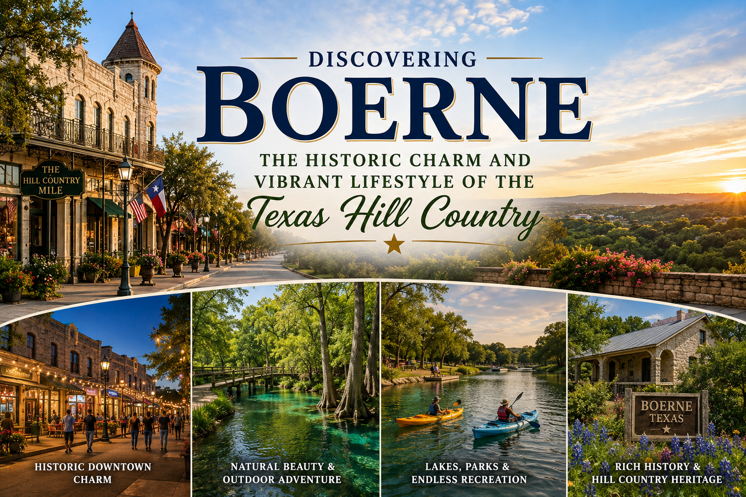 Discovering Boerne: The Historic Charm and Vibrant Lifestyle of the Texas Hill Country