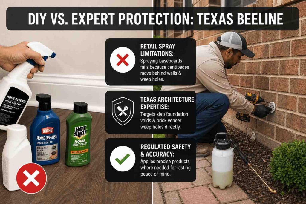 The Truth About Texas Centipede Bites: Identification, Venom, and Expert Protection 4 DIY vs. Expert Protection with Texas Beeline