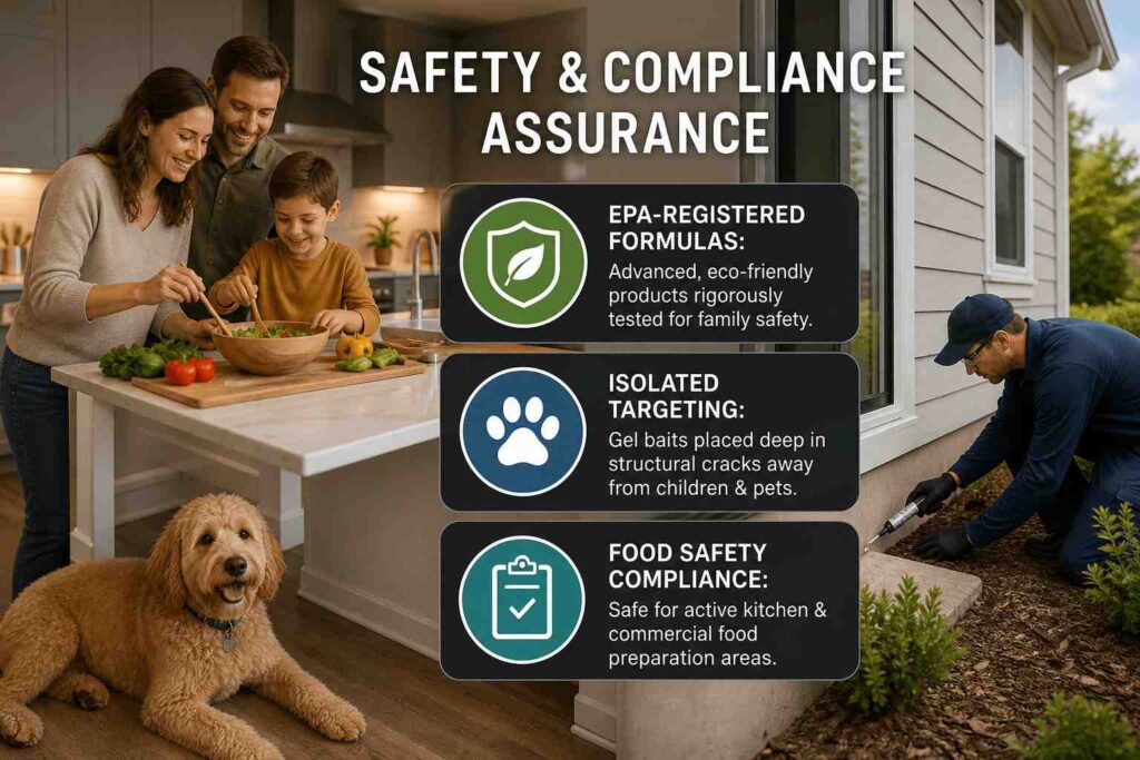 The Professional Blueprint: How Exterminators Knock Out Texas Cockroach Infestations 6 Safety and Compliance Assurance for All Properties