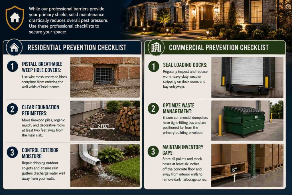 Breaking Down the Shield: The Definitive Guide to Texas Scorpion Control 7 Structural Homework Tips to Harden Your Property