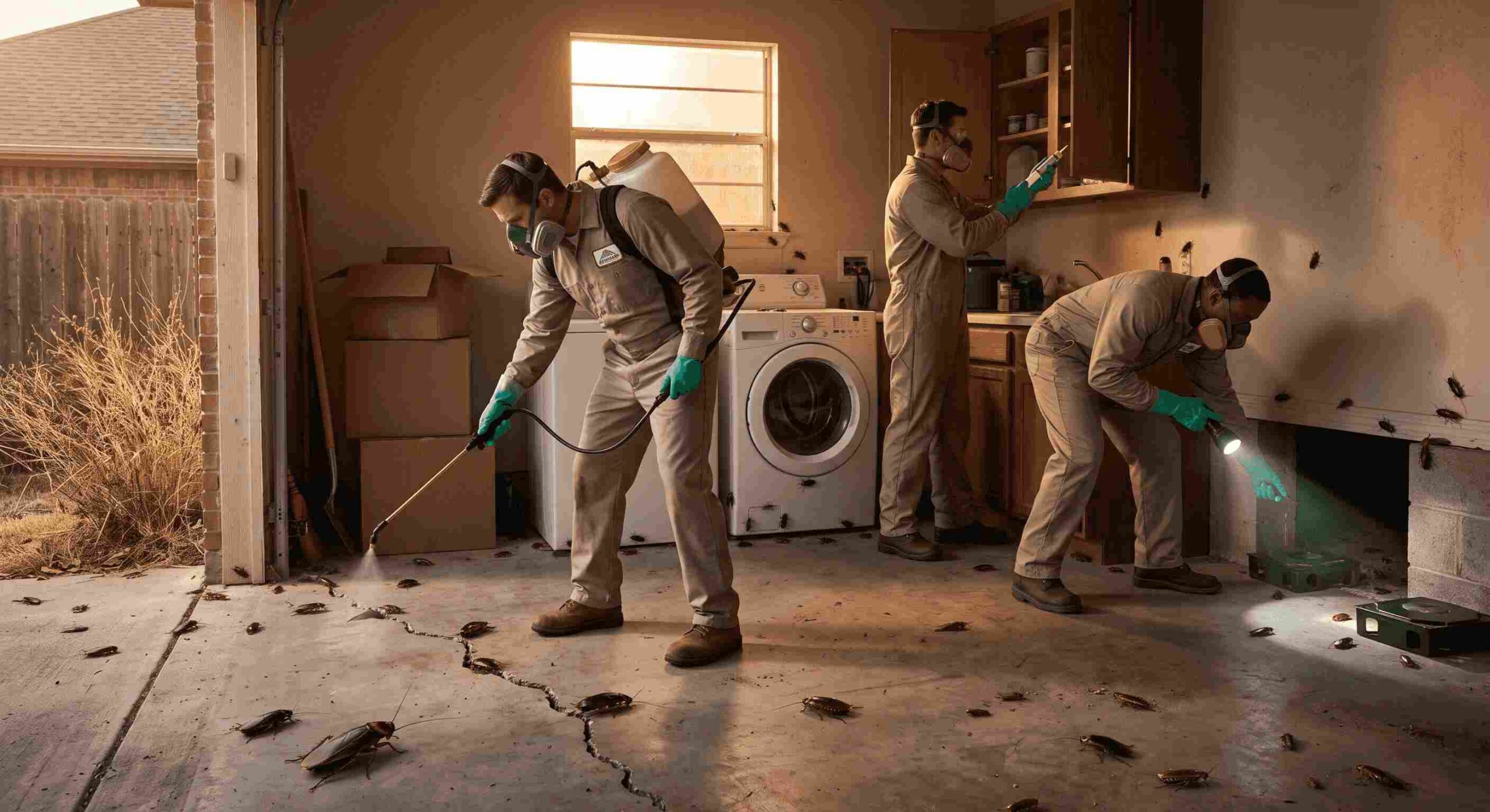 The Professional Blueprint: How Exterminators Knock Out Texas Cockroach Infestations The Professional Blueprint: How Exterminators Knock Out Texas Cockroach Infestations