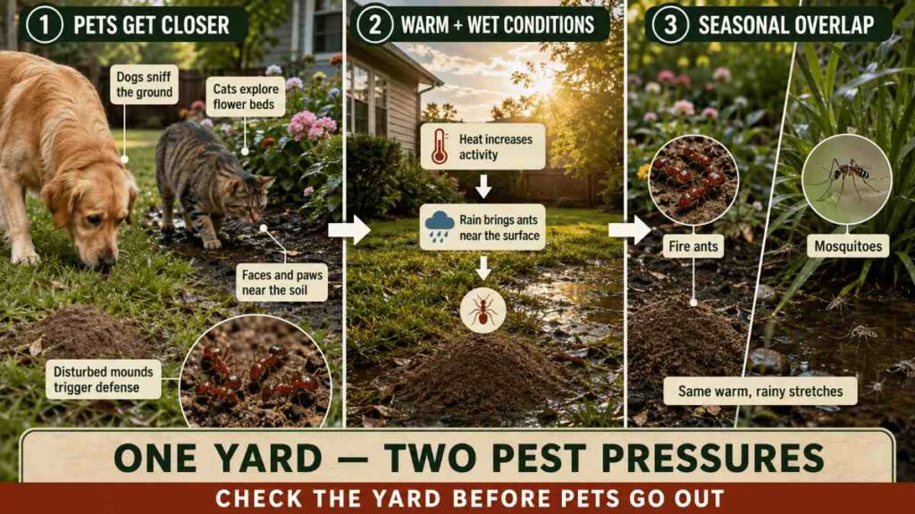 Are Fire Ants a Real Concern for Pets in Texas