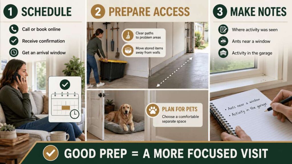 What Actually Happens When a Beeline Technician Comes to Your House 1 How Do I Schedule a Pest Control Visit, and What Should I Do Beforehand