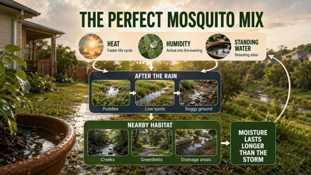 Why Is Mosquito Season So Bad in San Antonio