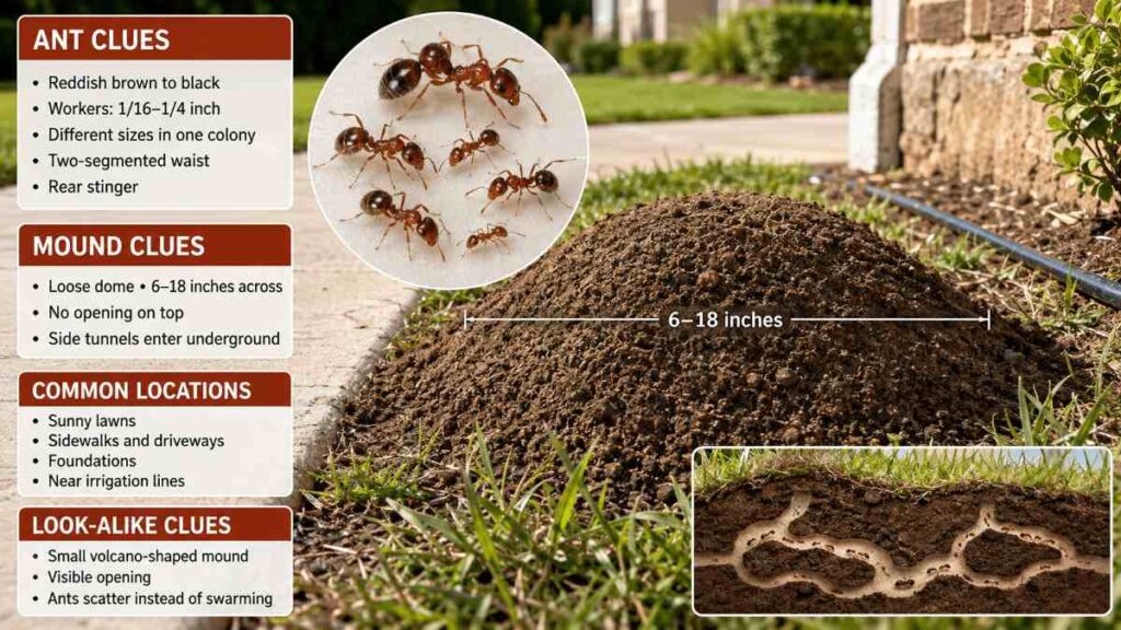 Fire Ants in Texas: What Every Homeowner Needs to Know 1 How To Identify Fire Ants And Mounds Guide