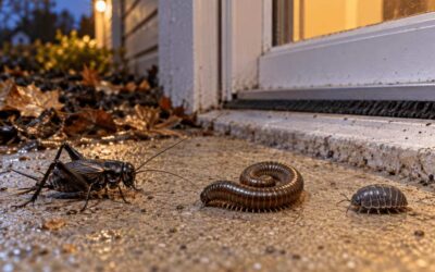 Crickets at Home, Millipedes and Pill Bugs: Why They Pour Every Fall